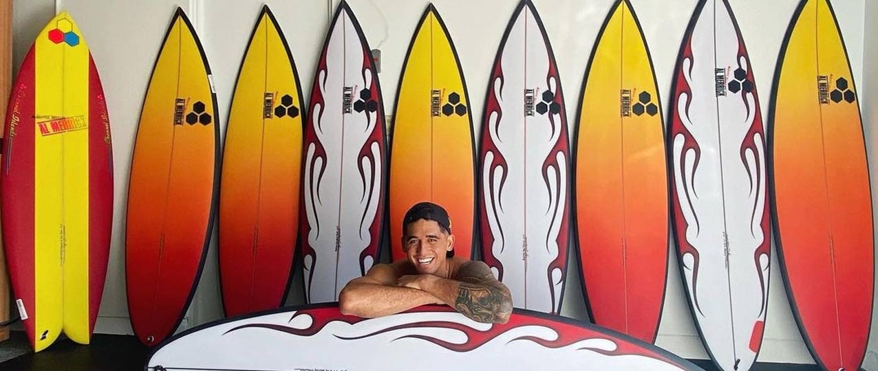 Zeke Lau Channel Island Surfboards